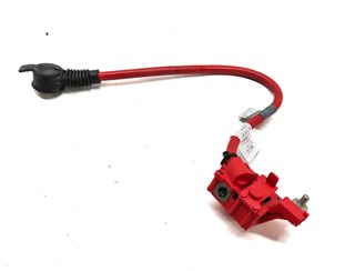 2011 BMW 740i (F02) 3.0L TURBO (N54) ENGINE POSITIVE BATTERY CABLE SRS — exact item pictured
